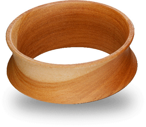 Cseresznyefa kávébetöltő tölcsér 58 mm-es szűrőhöz