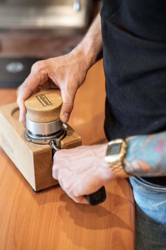 Marok tamper - PALM TAMP választható markolattal 58,5 mm